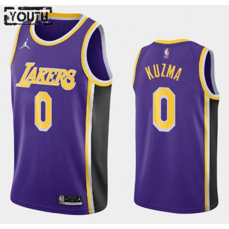 Dres Los Angeles Lakers Kyle Kuzma 0 2020-21 Jordan Brand Statement Edition Swingman - Dječji